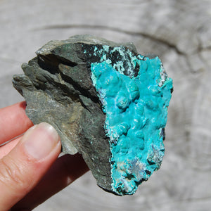 Silica Chrysocolla, Silica Chrysocolla Crystal, Large Raw Chrysocolla, Congo