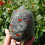 african Bloodstone Crystal Skull 