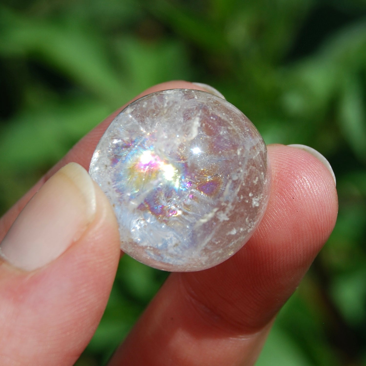 Clear Quartz Crystal Tumbled Stones, Brazil