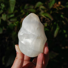 Load image into Gallery viewer, White Light Selenite Crystal Flame, Guardian Angels, Mexico
