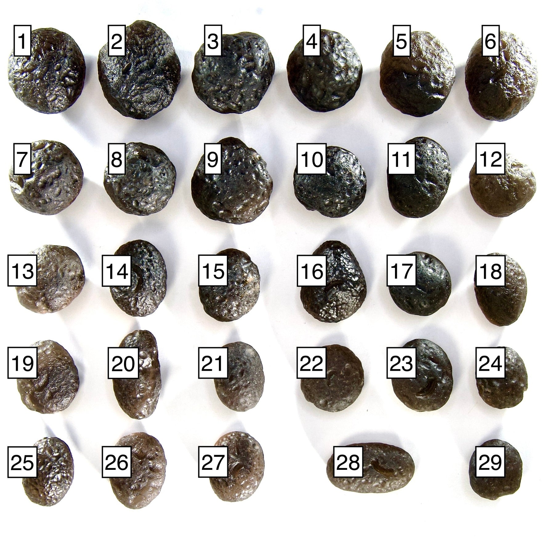 Genuine AAA Colombianite Pseudo Tektite Specimen, Piedra Rayo Cintamani Stone, Colombia
