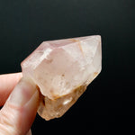 Rare Devic Temple Hematoid Pink Lithium Lemurian Quartz Crystal Starbrary, Brazil