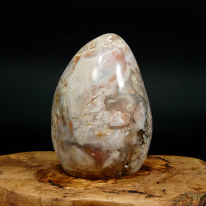 Sakura Flower Agate Crystal Freeform Tower, Madagascar