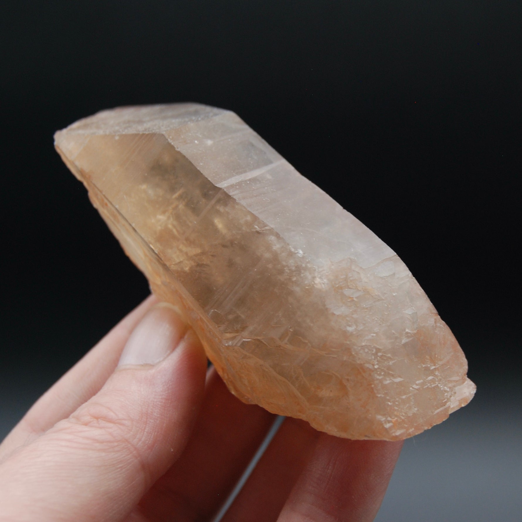 Smoky Lemurian Seed Quartz Crystal, Brazil