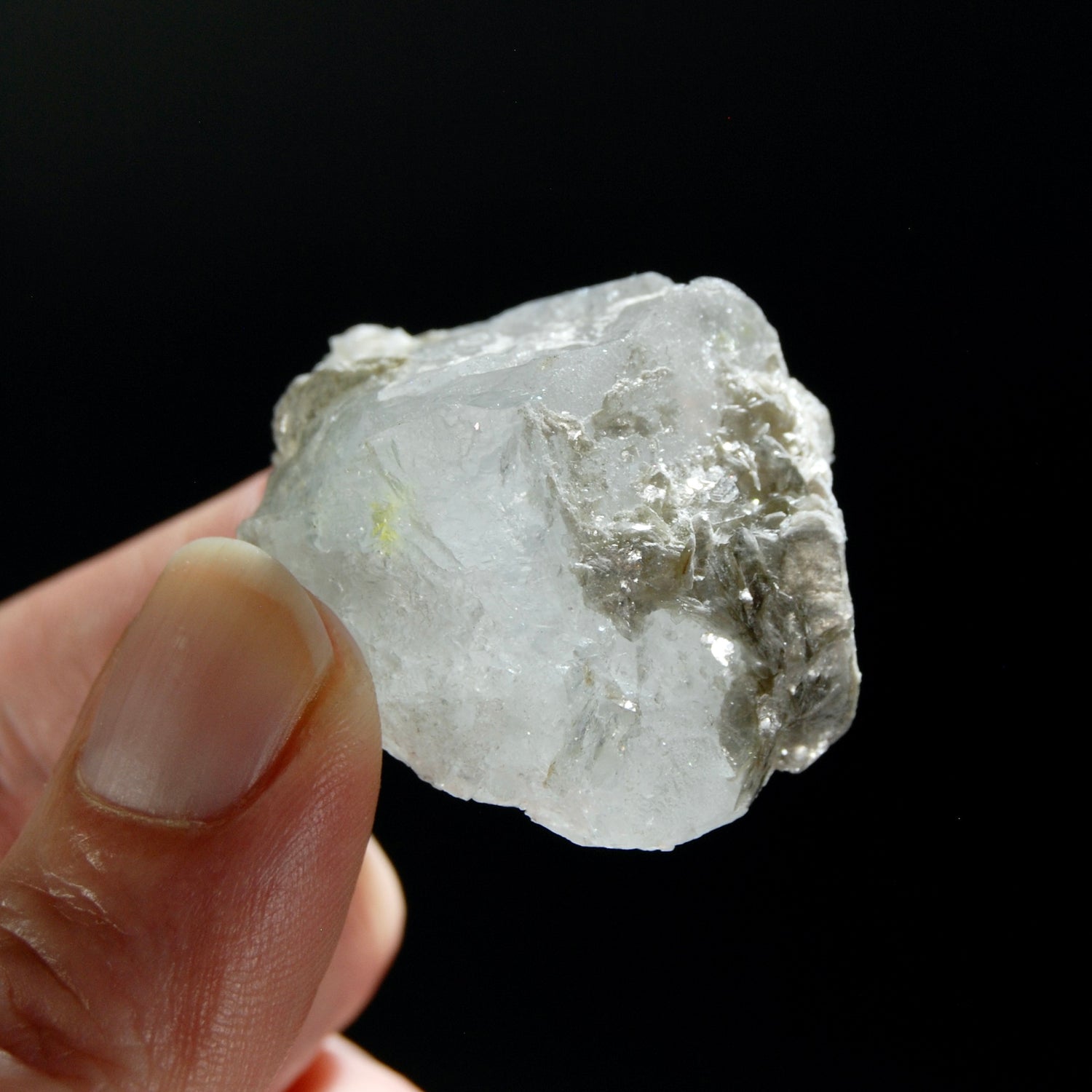 Raw Aquamarine Crystal Beryl Specimen, Pakistan