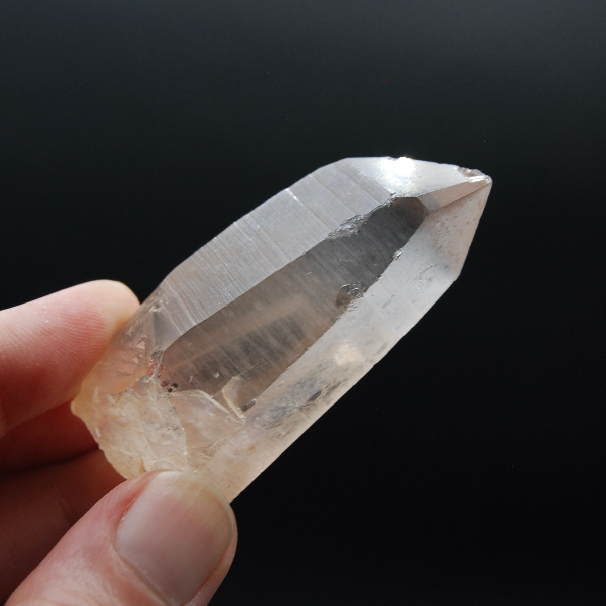 Smoky Lemurian Seed Quartz Crystal, Brazil