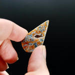 Marcasite Agate Matrix Teardrop Pear Cabochon, Indonesia