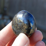 RARE Covellite Crystal Tumbled Stones, AAA Top Quality Blue Covelite, Peru