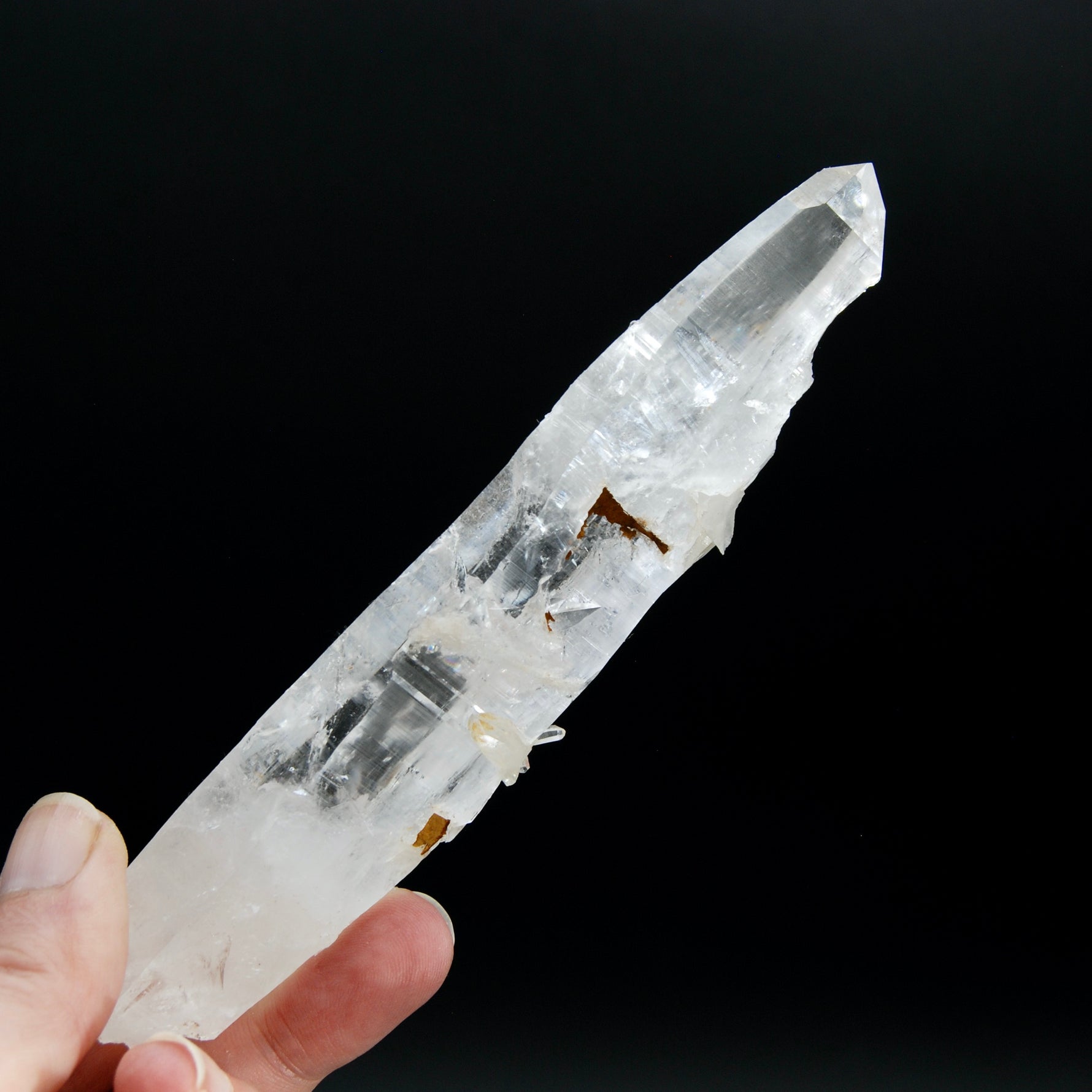 Earthquake Colombian Lemurian Seed Crystal Laser Starbrary, Record Keepers, Boyaca, Colombia