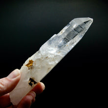 Load image into Gallery viewer, 6in XL 176g DT Colombian Lemurian Seed Quartz Crystal Laser Master Starbrary, Self Healed Yin Yang Optical Quartz Master Key, Boyaca, Colombia
