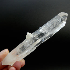 Colombian Devic Temple Tantric Twin Channeler Lemurian Crystal, Record Keeper Optical Quartz, Santander