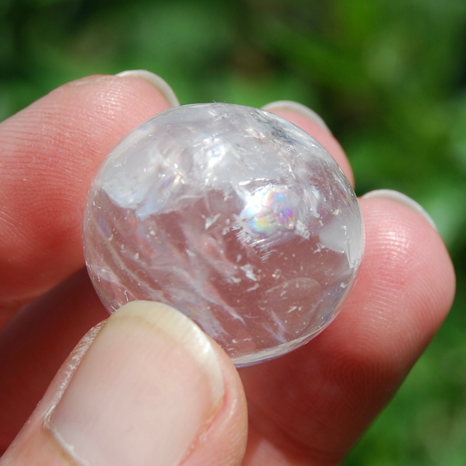 Clear Quartz Crystal Tumbled Stones, Brazil