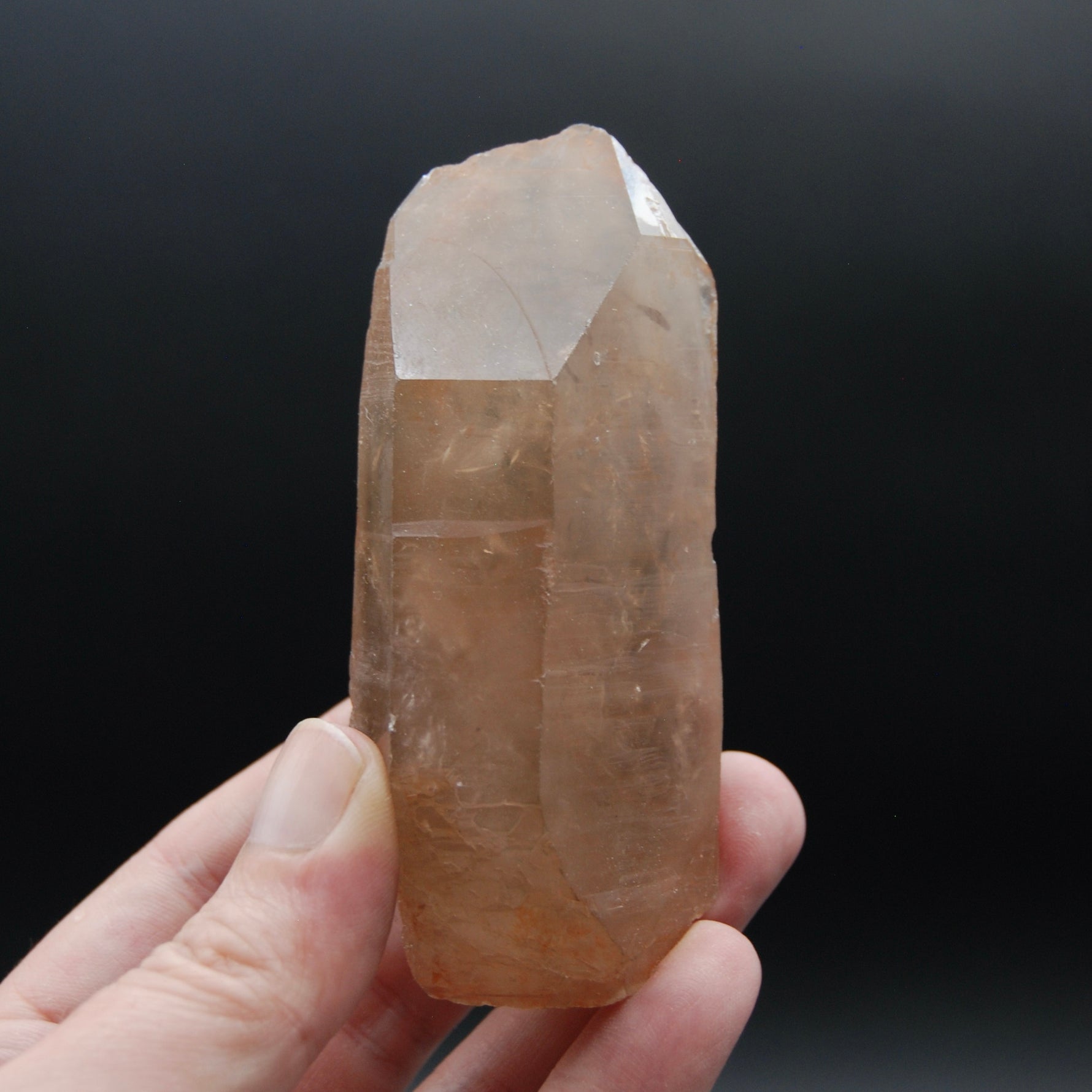 Smoky Lemurian Seed Quartz Crystal, Brazil