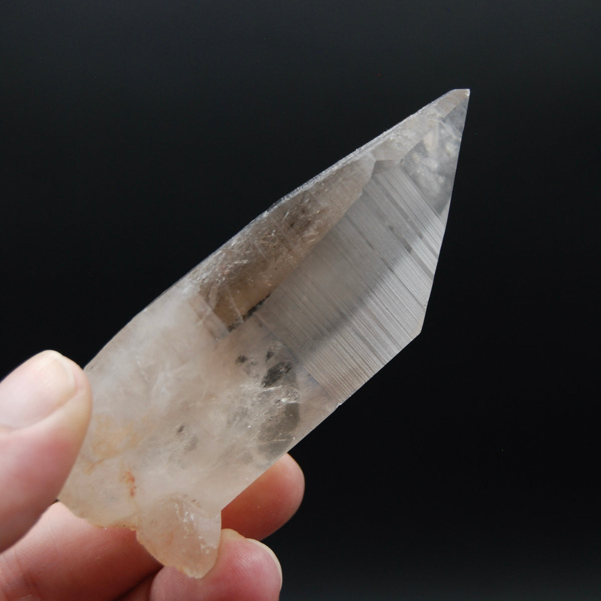 Smoky Lemurian Seed Quartz Crystal, Brazil
