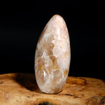 Sakura Flower Agate Crystal Freeform Tower, Pink Lavender Peach Sakura Agate,  Madagascar