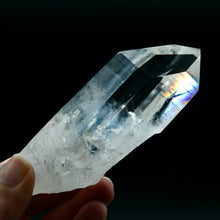 Load image into Gallery viewer, Isis Face Colombian Blue Smoke Blades of Light Lemurian Quartz Crystal Cluster, Optical Quartz, Santander, Colombia
