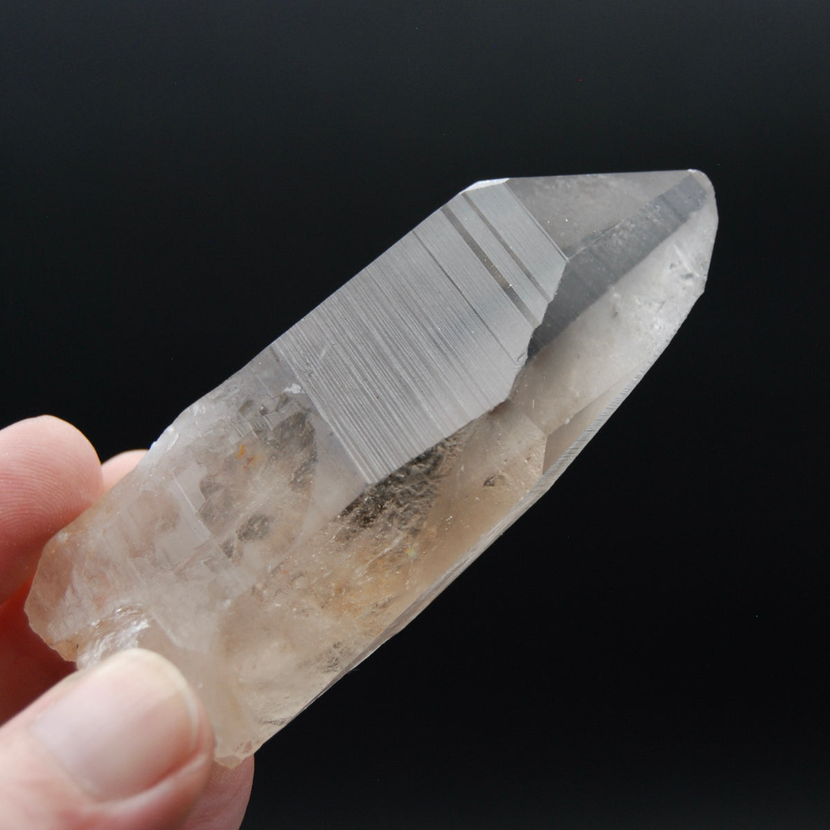 Smoky Lemurian Seed Quartz Crystal, Brazil