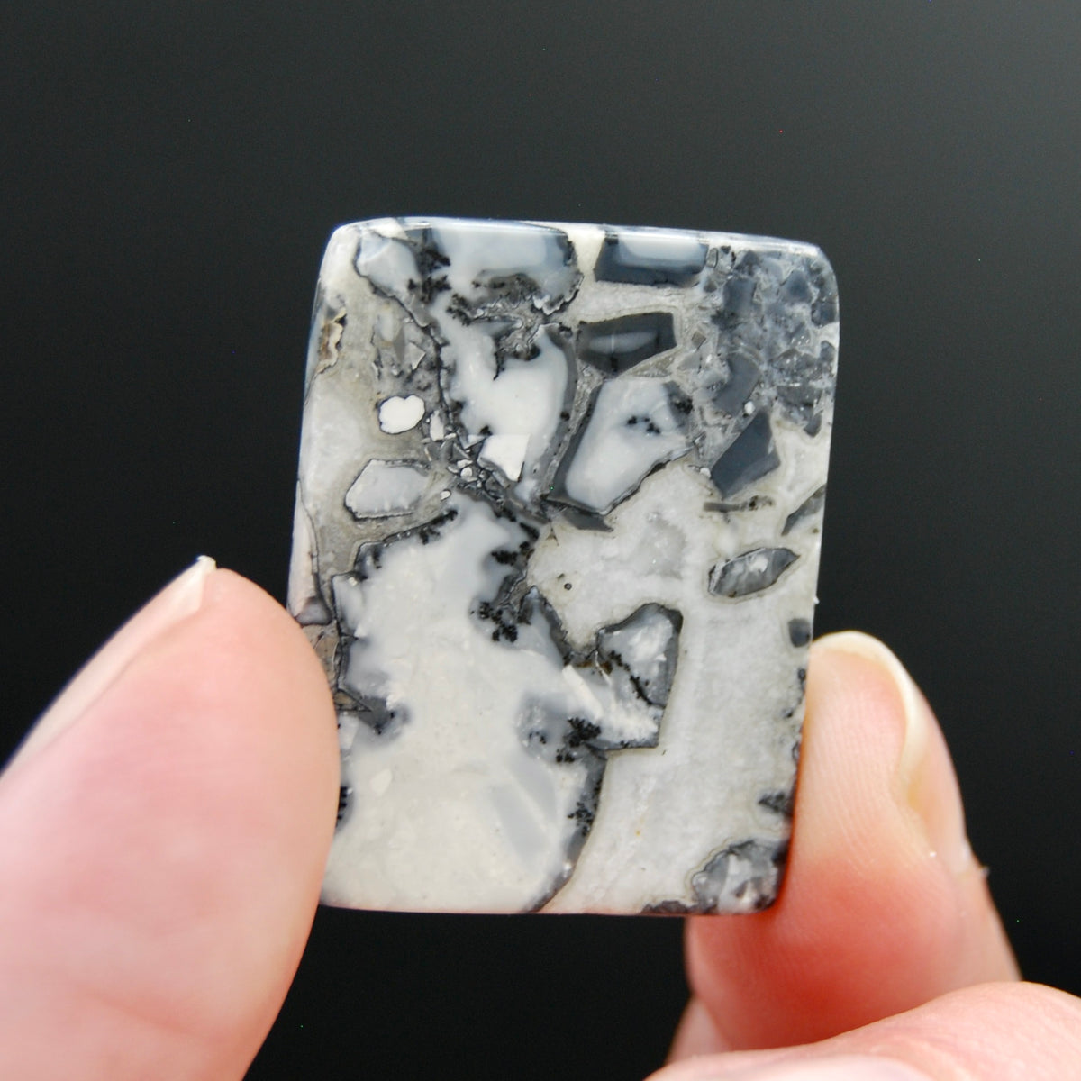 Maligano Jasper Cabochon, Rectangle Landscape Jasper Cab