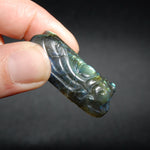Labradorite Carved Crystal Cicada