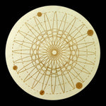 12in Large Wood UNIVERSE Crystal Grid Sacred Geometry
