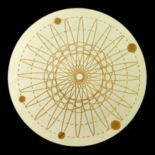 Load image into Gallery viewer, 12in Large Wood UNIVERSE Crystal Grid Sacred Geometry
