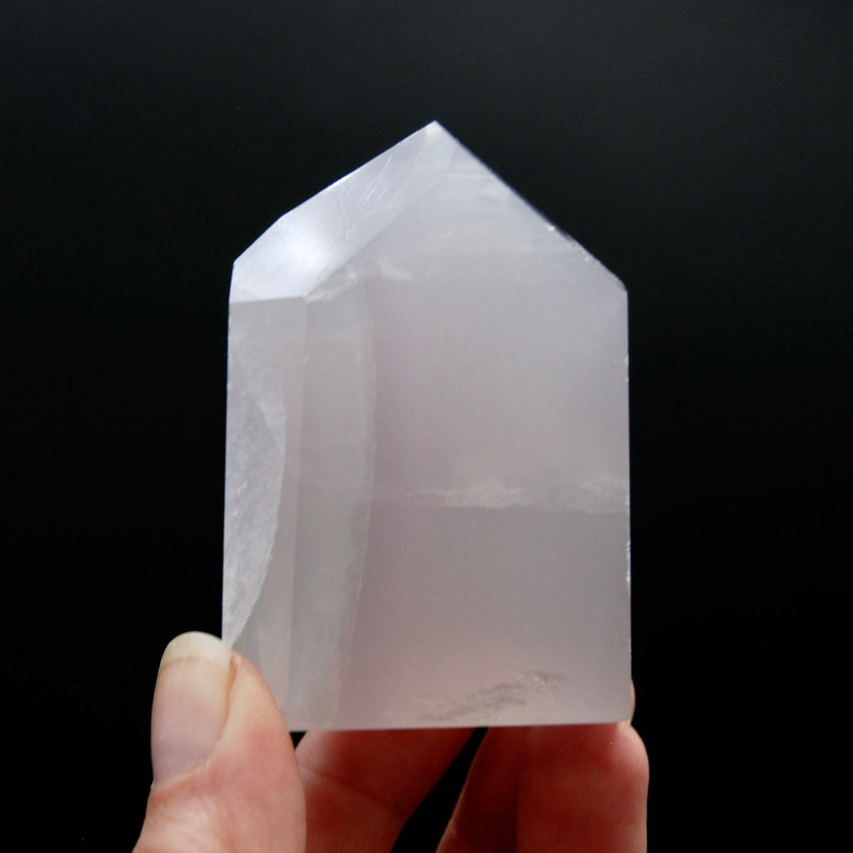 Dow Channeler Lavender Yttrium Fluorite Crystal Tower, Argentina