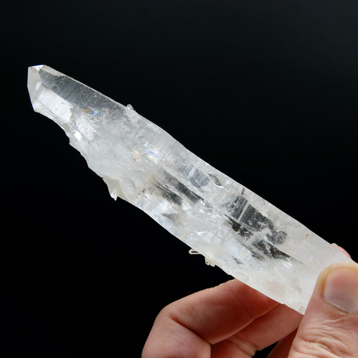 Earthquake Colombian Lemurian Seed Crystal Laser Starbrary, Record Keepers, Boyaca, Colombia