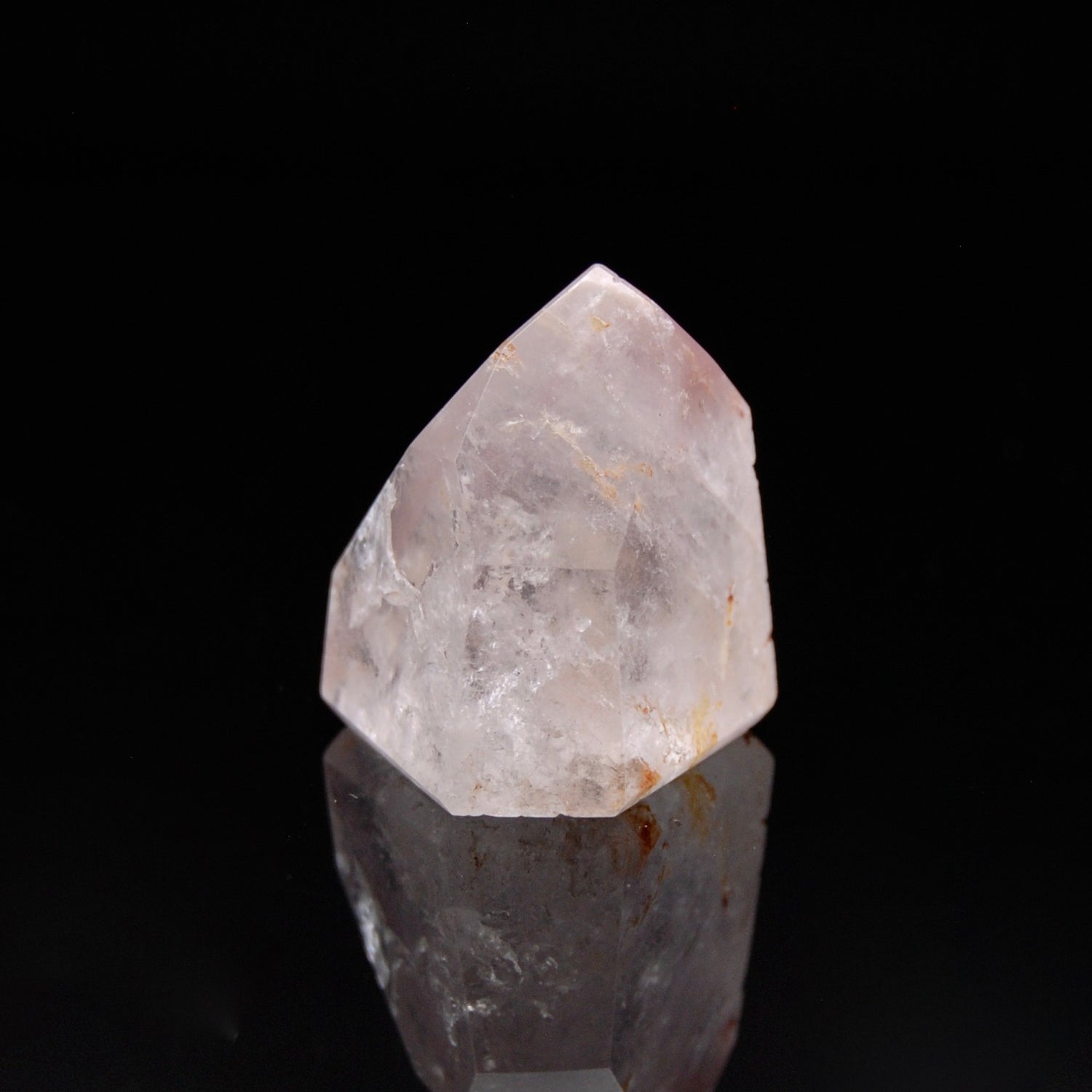 Pink Lithium Quartz Crystal Tower, Brazil