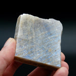Flashy Rainbow Moonstone Sunstone Crystal Slab, Thick Rainbow Moonstone Slice, India