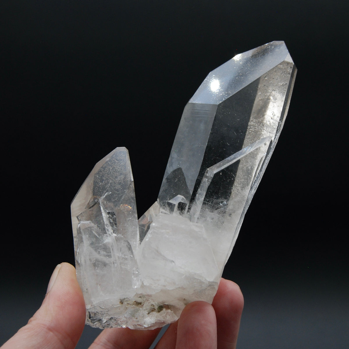 Grounding Cosmic Smoky Lemurian Crystal Cluster, Master Starbrary Corinto Chlorite Quartz, Brazil