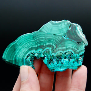 Malachite Chrysocolla Crystal Slab