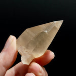 Pink Shadow Lemurian Seed Quartz Crystal Laser, Serra do Cabral, Brazil