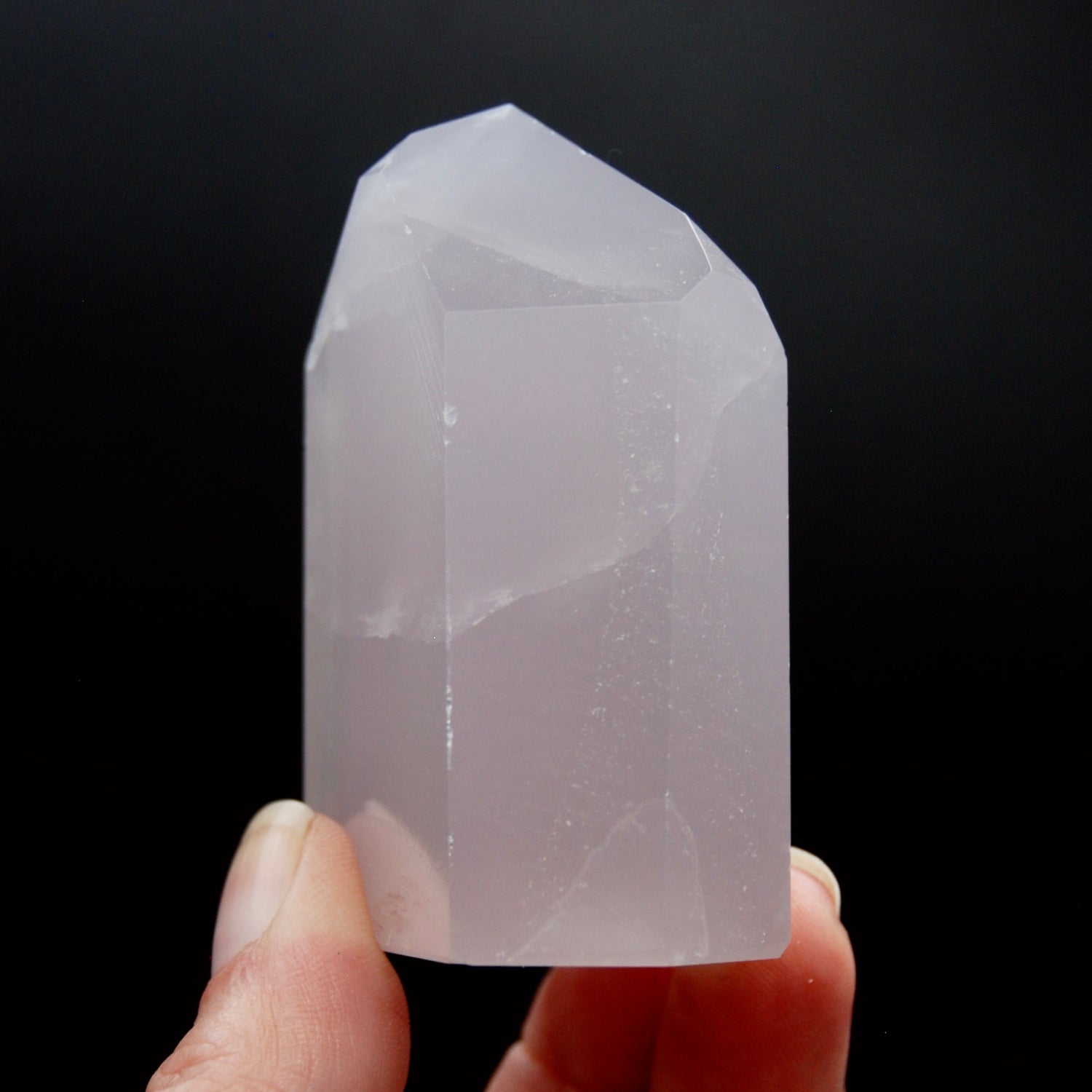 Dow Channeler Lavender Yttrium Fluorite Crystal Tower, Argentina
