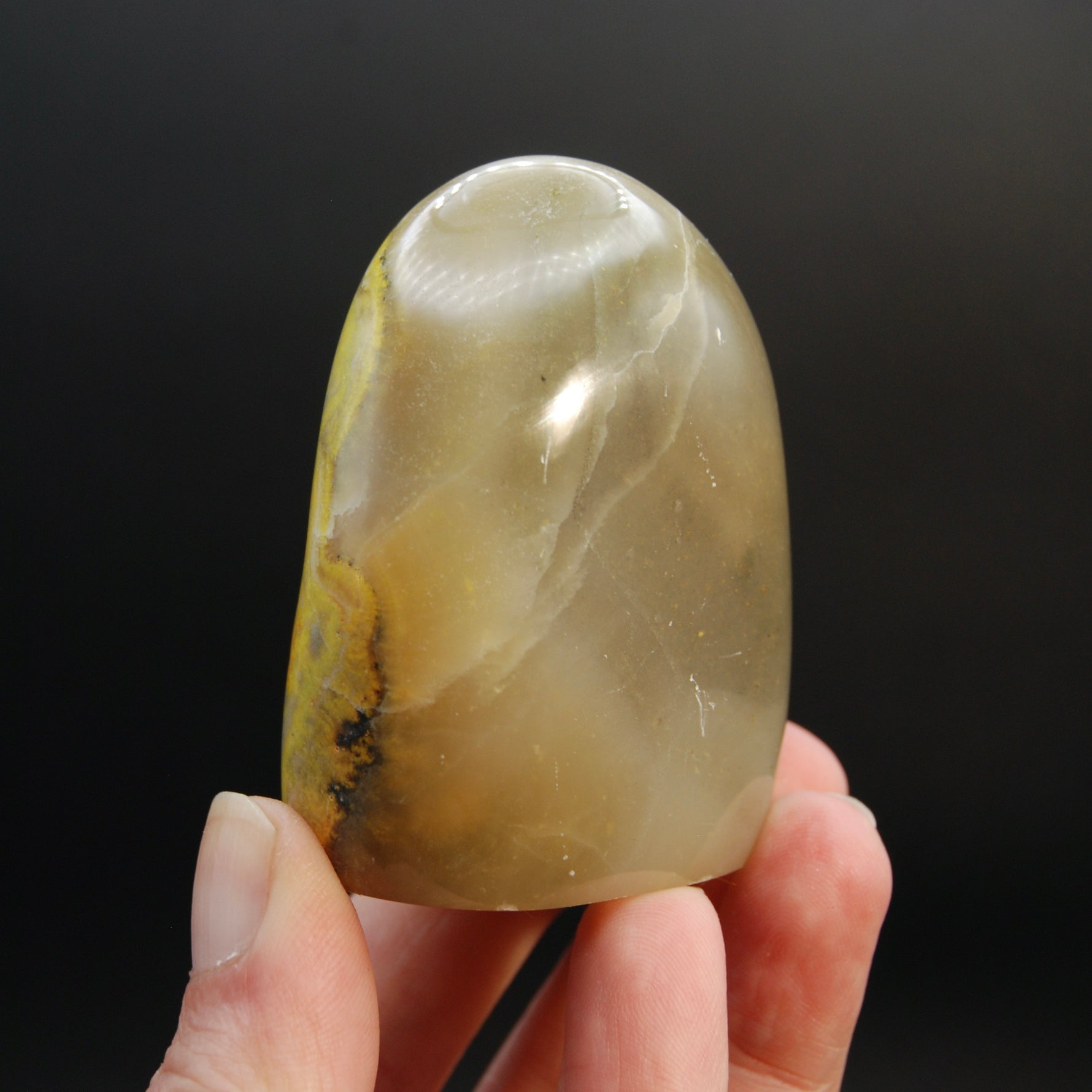 Bumblebee Jasper Crystal Freeform Tower, Indonesia