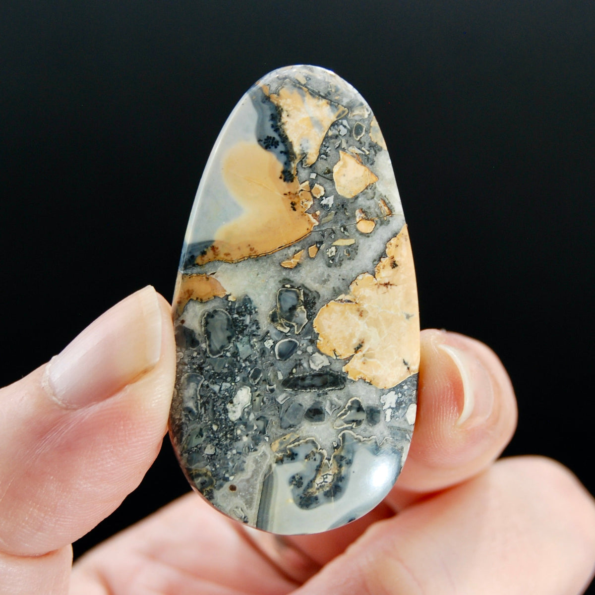 AAA Maligano Jasper Cabochon Freeform, Indonesia