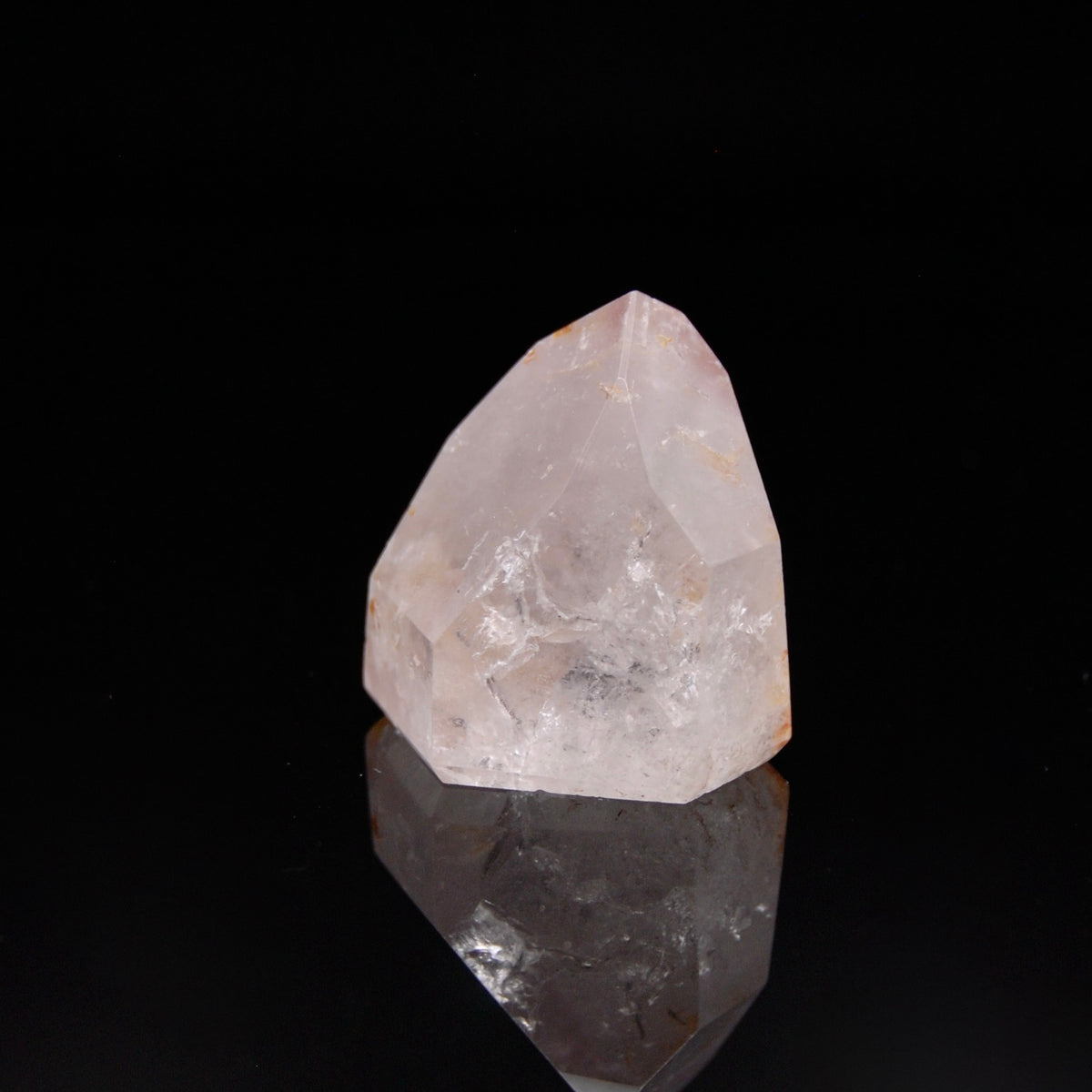 Pink Lithium Quartz Crystal Tower, Brazil