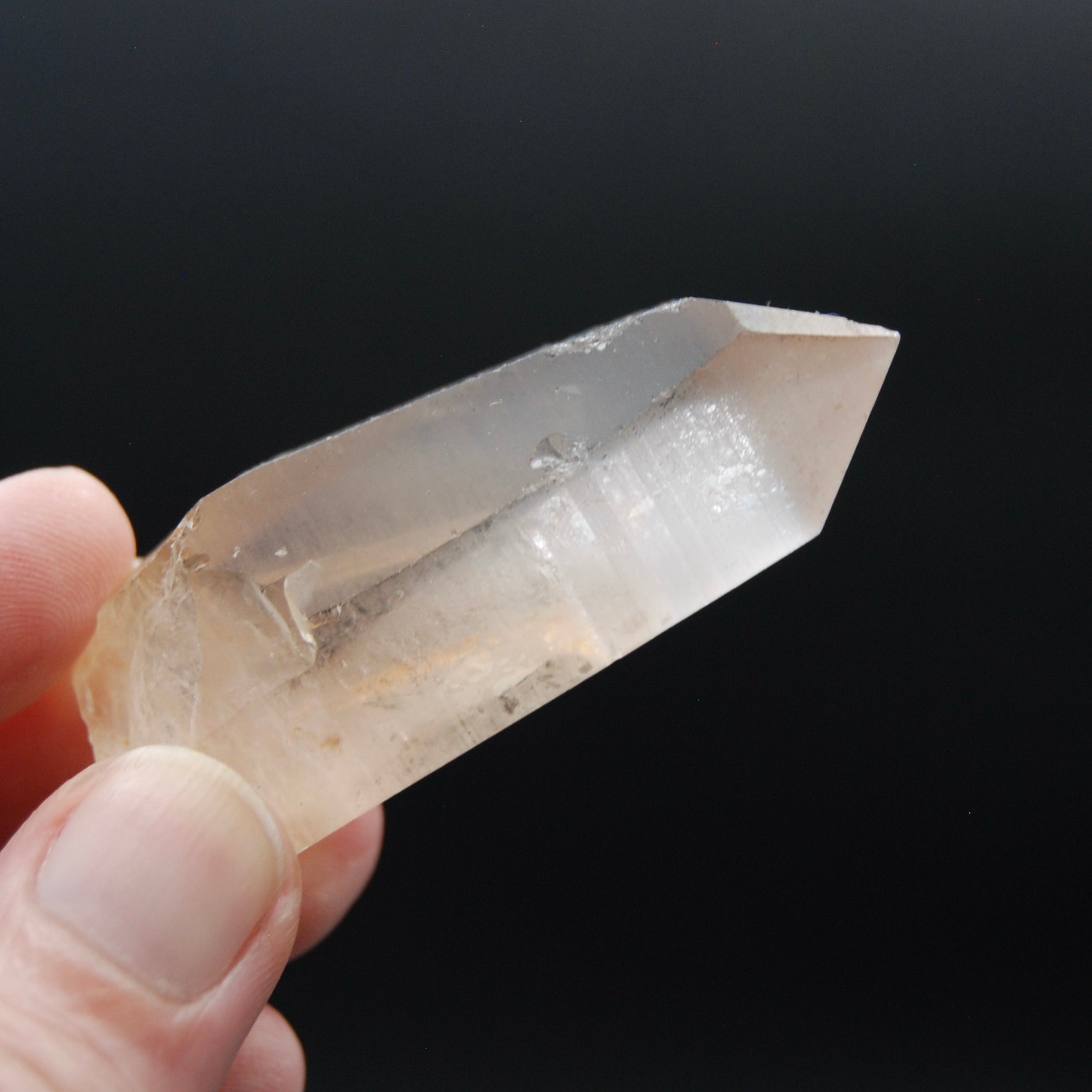 Smoky Lemurian Seed Quartz Crystal, Brazil