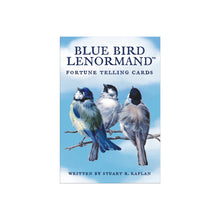 Load image into Gallery viewer, Blue Bird Lenormand Fortune Telling Cards by Stuart Kaplan Playing Card Oracle Cartomancy
