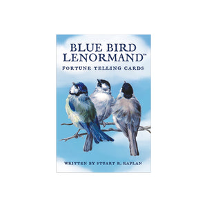 Blue Bird Lenormand Fortune Telling Cards by Stuart Kaplan Playing Card Oracle Cartomancy