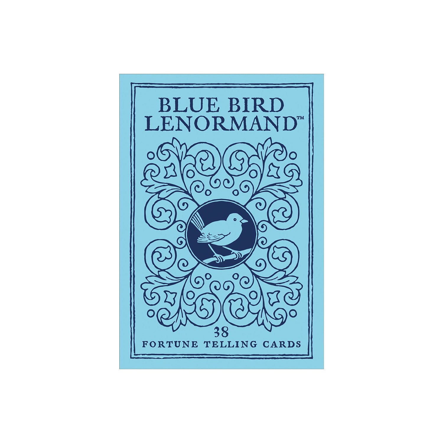 Blue Bird Lenormand Fortune Telling Cards by Stuart Kaplan Playing