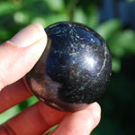 RARE Covellite Crystal Sphere, AAA Top Quality Blue Covelite, Peru