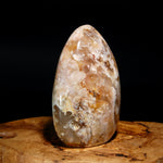 Sakura Flower Agate Crystal Freeform Tower, Pink Lavender Peach Sakura Agate,  Madagascar