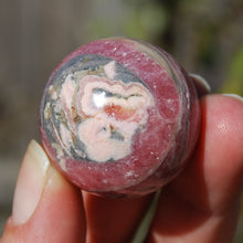 Load image into Gallery viewer, Rhodochrosite Crystal Sphere, Genuine Rhodochrosite Gemstone, Argentina
