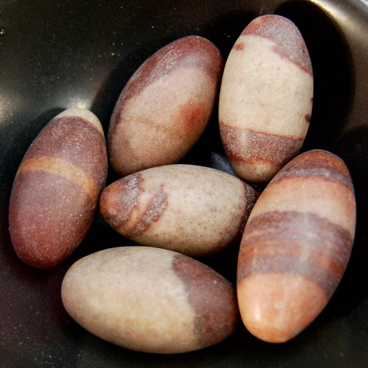 Shiva Lingam Pocket Crystal Narmada River Stone