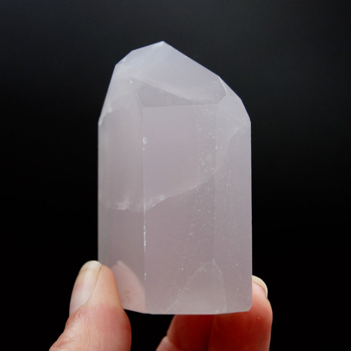 Dow Channeler Lavender Yttrium Fluorite Crystal Tower, Argentina