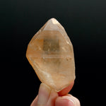 Pink Shadow Lemurian Seed Quartz Crystal, Smoky Scarlet Temple Lemurian Crystals, Brazil