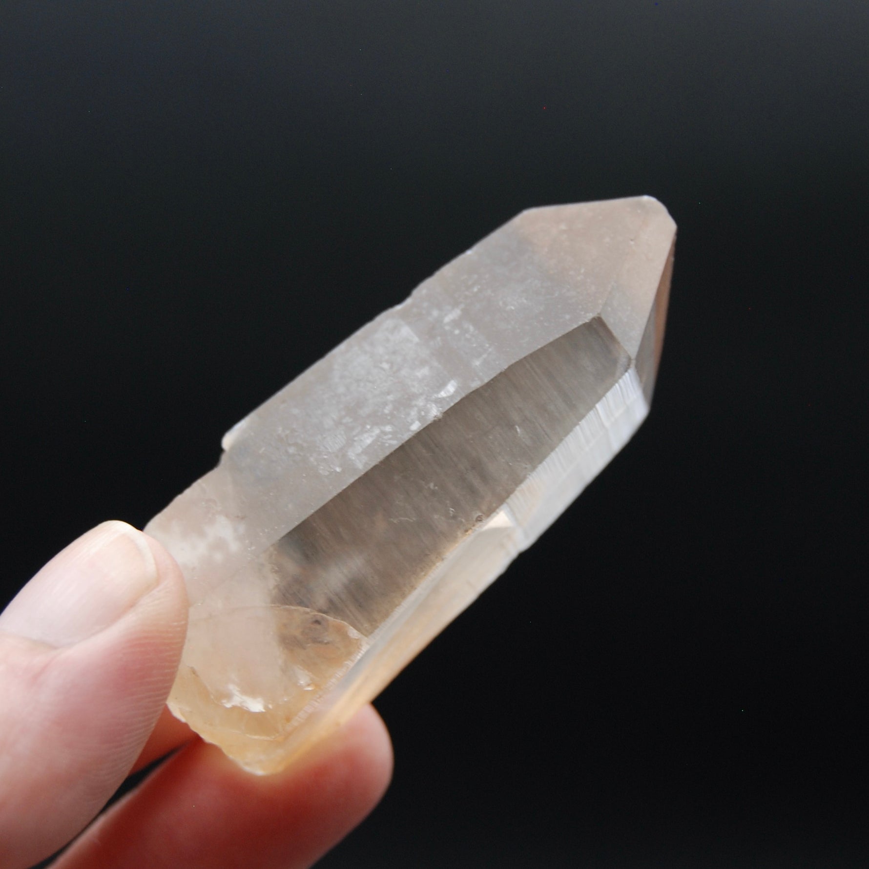 Smoky Lemurian Seed Quartz Crystal, Brazil