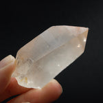 Pink Shadow Lemurian Seed Quartz Crystal
