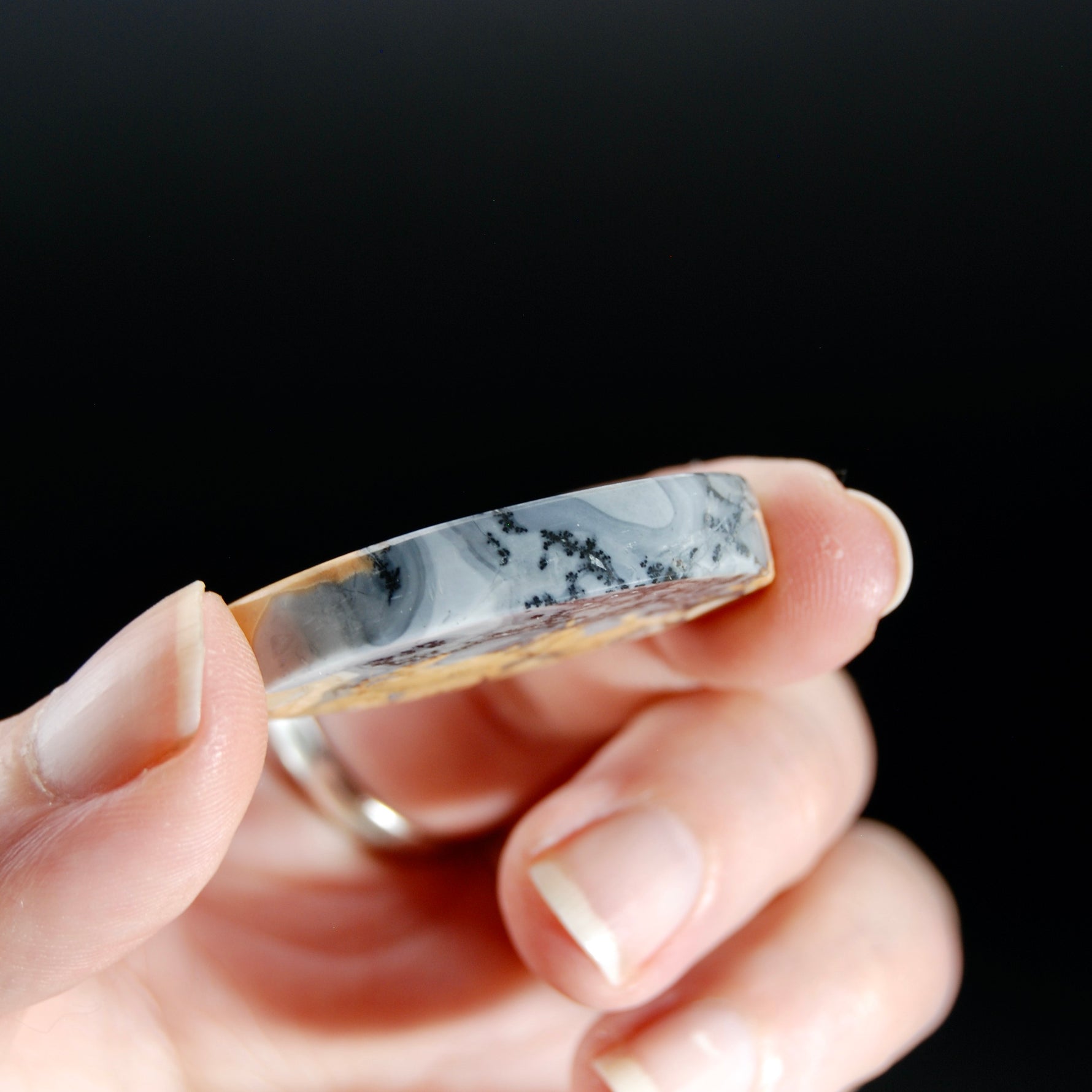 Maligano Jasper Cabochon Oval, Indonesia