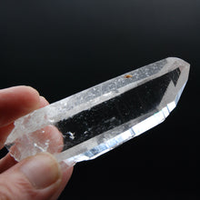 Load image into Gallery viewer, Channeler Colombian Blue Smoke Blades of Light Lemurian Quartz Crystal Cluster, Optical Quartz Bridge, Santander, Colombia
